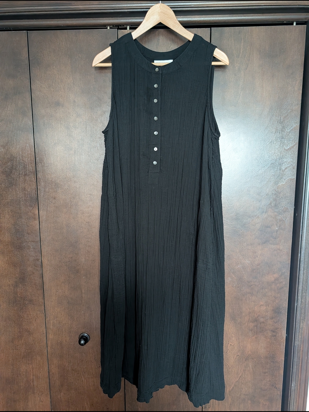J.Jill Pure Jill Double Gauze Midi Dress - Picture 4 of 6